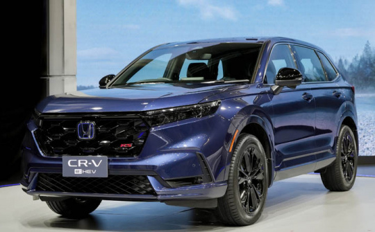 Honda CR-V 2024 sẽ có phiên bản chạy pin nhiên liệu hydro