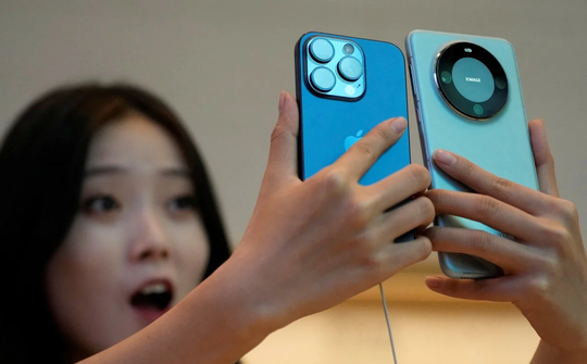 Huawei soán ngôi iPhone tại Trung Quốc