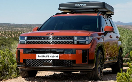 Hyundai Santa Fe Hybrid 2024 có giá bán từ khoảng 705 triệu đồng