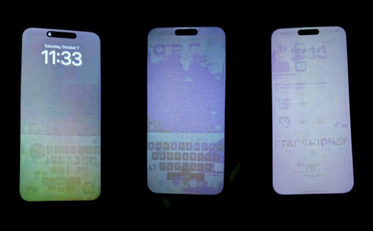 iPhone 15 Pro Max gặp lỗi lưu ảnh trên màn hình