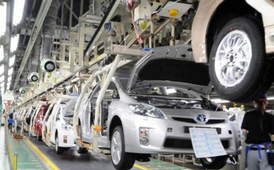 Thiếu linh kiện, Toyota tạm dừng 10 dây chuyền sản xuất ở Nhật Bản