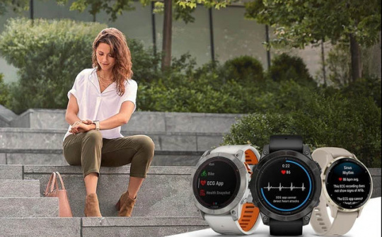 Garmin mở rộng ứng dụng ECG trên nhiều dòng đồng hồ thông minh