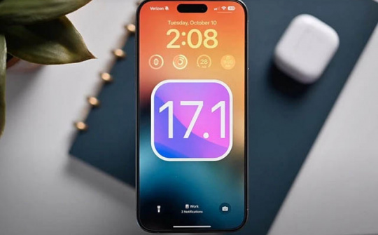 Apple chính thức phát hành iOS 17.1