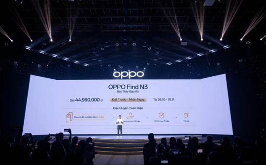 Oppo Find N3 series lên kệ tại Việt Nam, giá từ 23 triệu đồng