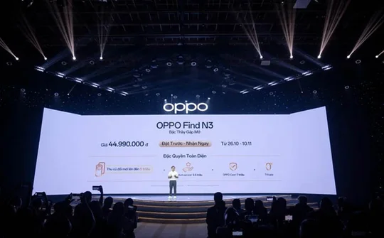 Oppo Find N3 series lên kệ tại Việt Nam, giá từ 23 triệu đồng