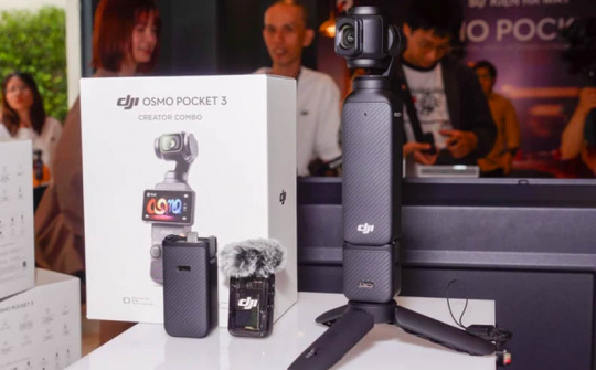 DJI Osmo Pocket 3 ra mắt tại Việt Nam, giá từ 13 triệu đồng