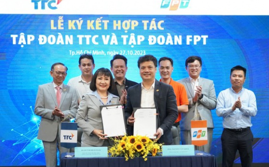 FPT và TTC chính thức trở thành đối tác chiến lược