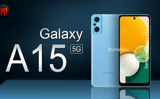 Samsung sẽ sớm cho ra mắt Galaxy A15 sở hữu màn hình OLED