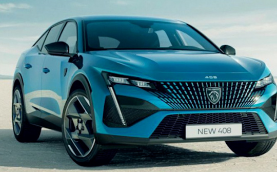 Crossover Peugeot 408 có mặt tại thị trường Việt Nam