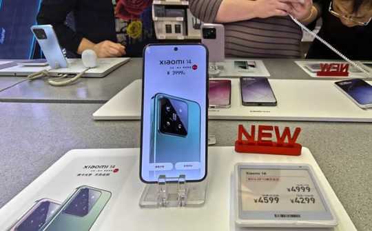 Cổ phiếu Xiaomi tăng mạnh tại Trung Quốc