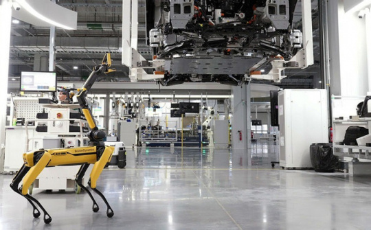 Hyundai bắt đầu sử dụng đại trà robot vào hoạt động sản xuất ô tô