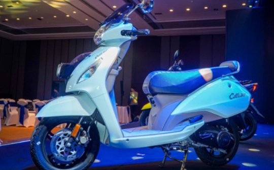 TVS Callisto 110 cập bến thị trường Việt Nam, với giá 29,5 triệu đồng