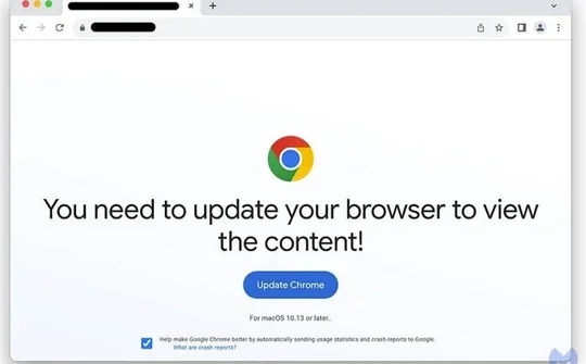 Malware giả mạo cập nhật Chrome và Safari đang tấn công máy tính Mac