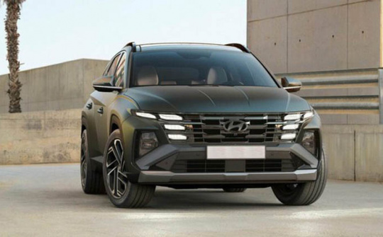 Hyundai Tucson 2024 có ngoại hình mới mạnh mẽ hơn