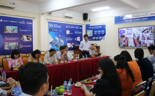 Khai trương Lớp học thông minh - giải pháp chuyển đổi số phục vụ Ngành Giáo dục do VNPT cung cấp