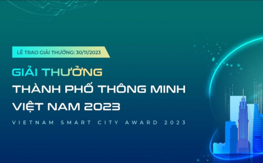 [Trực tiếp] Lễ trao Giải thưởng Thành phố Thông minh Việt Nam 2023