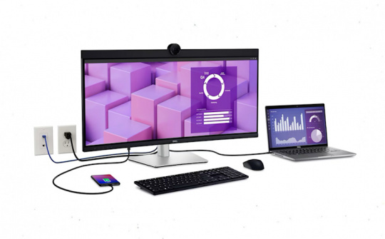 Dell tung ra thị trường mẫu màn hình cong Dell P3424WEB, giá 23,34 triệu đồng