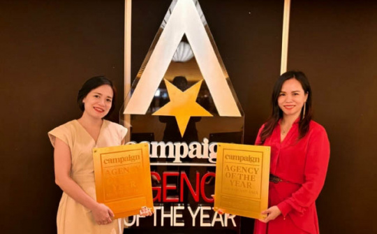 T&A Ogilvy tiếp tục được xướng tên tại Campaign Asia Agency Of The Year 2023