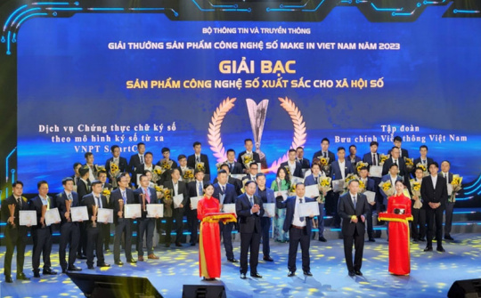 Sản phẩm số của VNPT “chinh phục” Make in Vietnam 2023