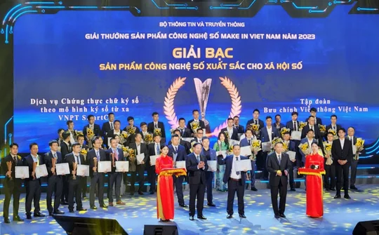 Sản phẩm số của VNPT “chinh phục” Make in Vietnam 2023