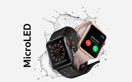 Apple Watch màn hình microLED ra mắt năm 2026?