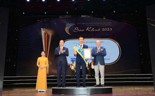 Giải pháp bảo trì thang máy bằng trí tuệ nhân tạo và điện toán đám mây của KONE đạt giải Sao Khuê 2023