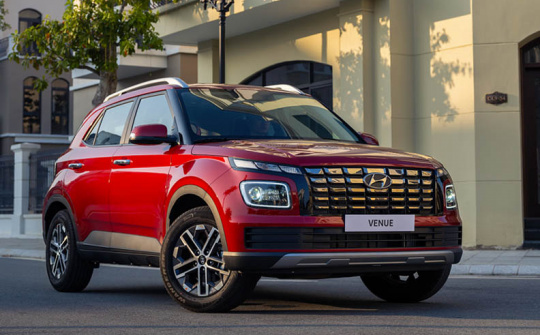 Hyundai Venue có giá từ 539 triệu đồng tại Việt Nam