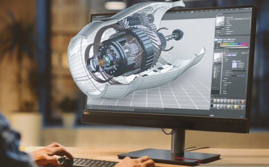 Lenovo trình làng màn hình ThinkVision 27 3D, giá khoảng 73 triệu đồng