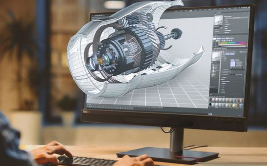 Lenovo trình làng màn hình ThinkVision 27 3D, giá khoảng 73 triệu đồng