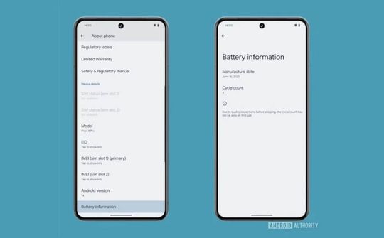 Android 15 sẽ có tính năng theo dõi tình trạng pin