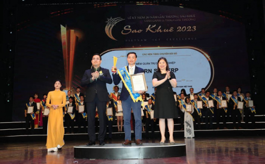 Eastern Sun ERP - Nền tảng Quản trị tổng thể MADE IN VIỆT NAM xuất sắc đạt giải Sao Khuê 2023
