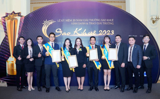 Hành trình 18 năm tỏa sáng của MISA tại Lễ trao giải Sao Khuê 2023