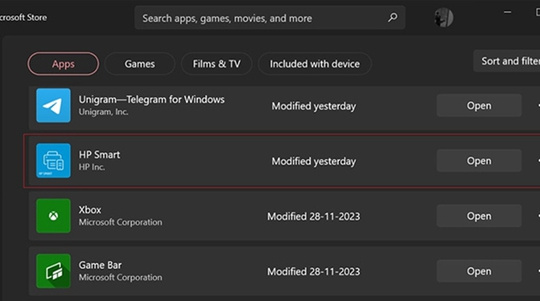 Microsoft bị tố tự ý cài đặt HP Smart trên Windows 10 và 11