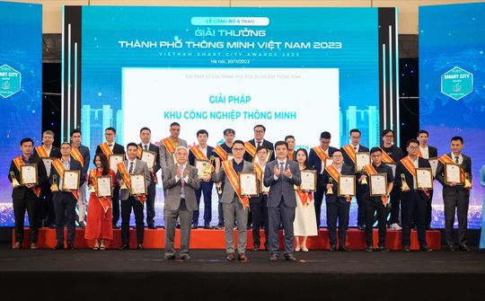 TNTech nhận giải thưởng “Thành phố Thông minh Việt Nam” năm thứ ba liên tiếp