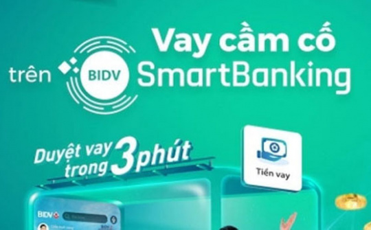 Vay cầm cố online - Giải ngân trong vòng 03 phút