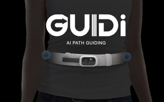 Thắt lưng AI GUIDi thay thế gậy dò đường cho người khiếm thị