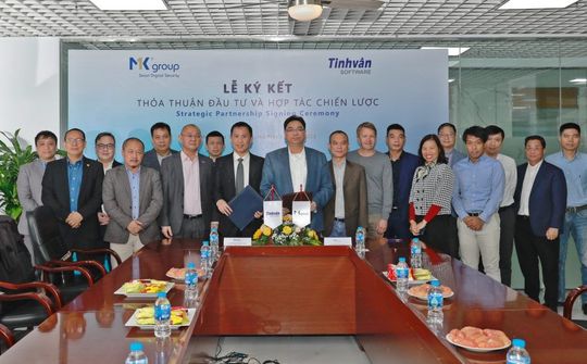MK Group ký thỏa thuận đầu tư và hợp tác chiến lược với Tinhvan Software