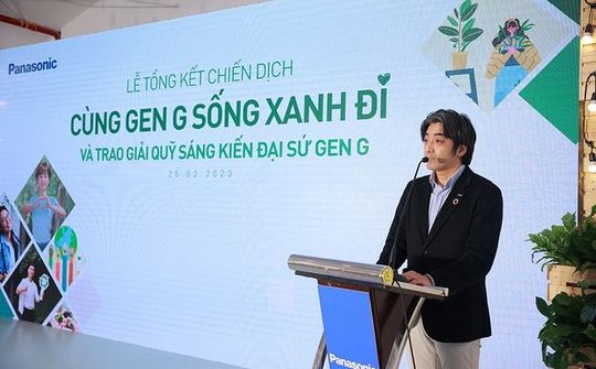 Panasonic đánh dấu hành trình 'Cùng Gen G sống xanh đi'