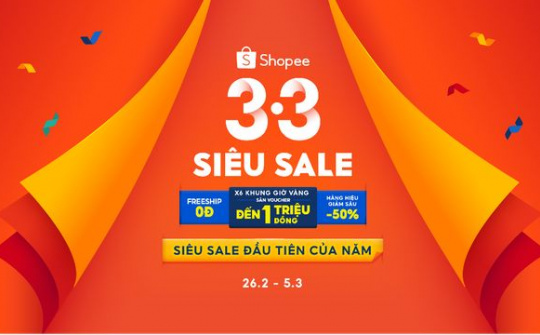 Shopee triển khai hoạt động mua sắm 3/3 tích hợp công nghệ AI