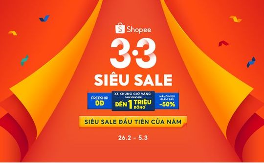 Shopee triển khai hoạt động mua sắm 3/3 tích hợp công nghệ AI
