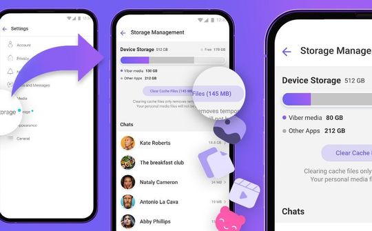 Viber ra mắt tính năng lưu trữ dung lượng mới trên ứng dụng