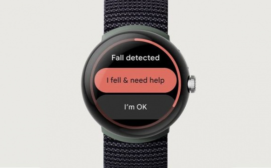 Đồng hồ Pixel Watch có thể phát hiện người đeo té ngã