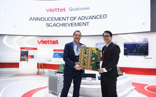 Viettel và Qualcomm công bố kết quả hợp tác phát triển công nghệ 5G
