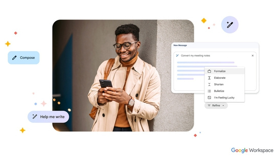 Google Docs và Gmail có AI hỗ trợ viết văn bản
