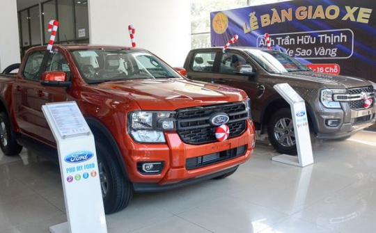 Tiêu thụ xe bán tải gia tăng, Ford Ranger chiếm hơn 80%