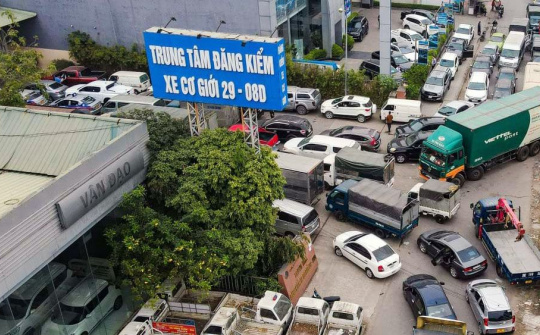 Hơn 3 triệu xe ô tô được giãn chu kỳ đăng kiểm