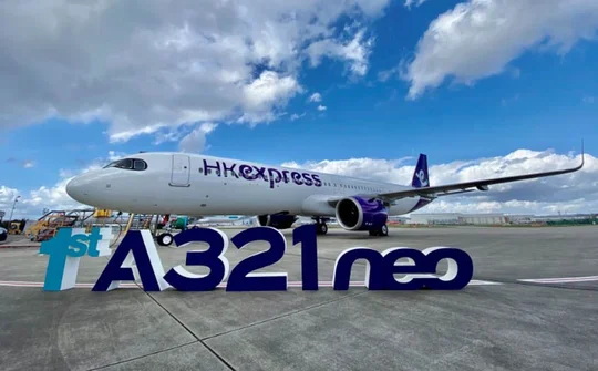 HK Express nhận máy bay A321neo đầu tiên
