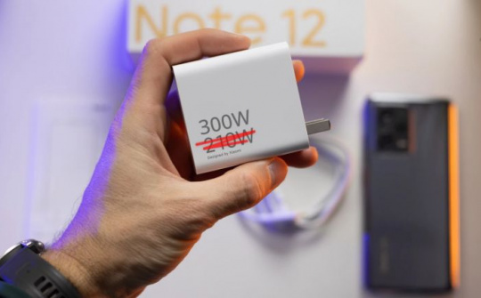 Redmi sắp đưa công nghệ sạc 300W đến với người dùng