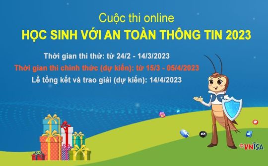 Phát động Cuộc thi Học sinh với An toàn thông tin 2023