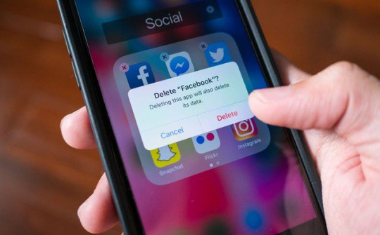 Instagram, Facebook dẫn đầu nhóm phần mềm người dùng muốn xóa